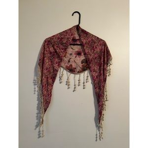 Floral scarf